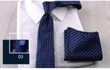 Business Formal Wear, Casual Tie + Pocket Square Combination