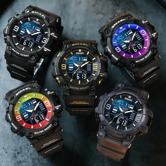 Men's Multifunctional Sports Waterproof Watch