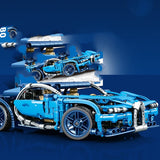 Racing Car Assembling Small Particles Plastic Building Blocks Children's Toys