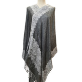 Classic Cashmere-like Jacquard Paisley Tassel Scarf