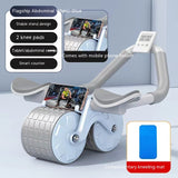 Ab Roller with Elbow Support – Core Strength & Belly Fitness Machine