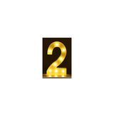 Luminous LED Letter Number Night Light, English Alphabet Number Battery Lamp, Romantic Wedding Christmas Party Decoration