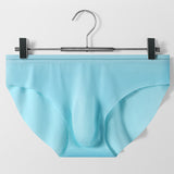 New Men's Underwear, Thin Ice Silk Briefs (Pack of 2)