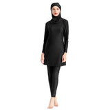 Premium Quality Plus Size Three-piece Muslim Burkini Swimsuit