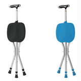 Aluminum Alloy Walking Stick Folding Crutch Stool