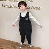 Baby Carrier Pants with Down Cotton Padding for Children