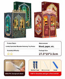 Handmade DIY Cottage Miniature Small House, Mini Wooden Assembly Model