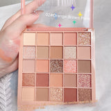 Lucky Cube 25-Color Eyeshadow Palette – Shimmer & Matte