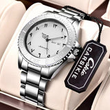 Men’s Luminous Mechanical Sports Watch with Date Display