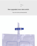 Silicone Breathable Elderly Connection, Urine Bag, Soft Non-side Leakage, Urinary Catheter, Unisex Accessories