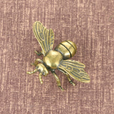 Handmade Pure Copper Creative Bee Ornament