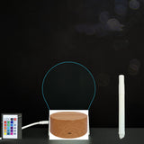 3D Acrylic Handwriting Message Board LED Light, Creative Note Lamp