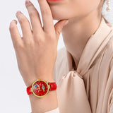 Women's Fashion, Hollowed-out Mechanical Movement Watch