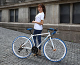 21-33 Speed Bend Put Double Disc Brake, Aluminum Alloy Road Bike or Bicycle