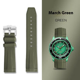 Rubber Silicone Sports Watch Strap (Watch not Included)