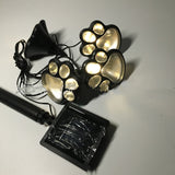 Outdoor 4 LED Animal Paw, Solar Energy Sensor Panel, Camp Tent Fishing Garden Lighting Portable Lamp