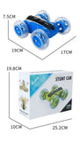 Children's Rolling Stunt RC Car Toy, Double-sided Rotating Drift Racing Car