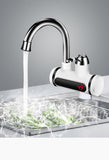 Kitchen Electric Water Tap, Water Heater Temperature Display, Cold Hot Water Faucet