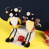 Bee Festival Flower Butterfly, Long Legs Faceless Doll