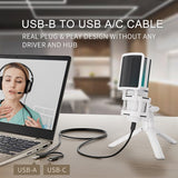 Desktop Game Recording Monitor, Condenser Microphone