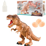 Water Spray and Egg Laying, Children's Dinosaur Toy with Light and Sound Effect