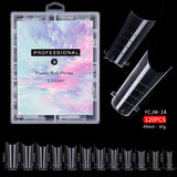Crystal Nail Extension Mold without Paper Tray Box