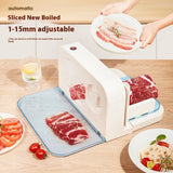 Compact Electric Meat Slicer for Lamb Roll and Slices