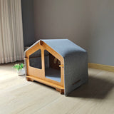 Wooden Cat House, All-season Pet Shelter