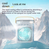 Multifunctional Humidifier Atomization, Air Cooler, Desktop Fan