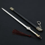 Shaoshi Kiss Neck Sword Collectible – All-metal Zinc Alloy Decorative Weapon Model Ornament