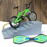 Finger Bicycle Finger Skateboard Toy Set, Vitality Board Scooter
