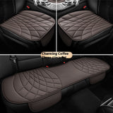 Universal Leather Car Seat Cover – Semi-surrounded Design for Vehicles