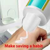 Flower Toothpaste Dispenser, Dustproof Multipurpose Silicone Cap (Pack of 4)
