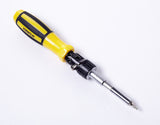Combination Ratchet Fast Screwdriver, Socket Set