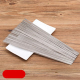 Stainless Steel Wooden Handle Barbecue Sticks