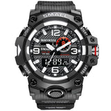 Multifunctional Cool Personality Sports Waterproof Electronic Watch