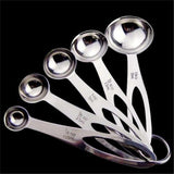 Stainless Steel 5-piece Measuring Spoon Set