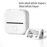 Mini Pocket Small Portable Bluetooth Cell Phone Label Thermal Printer