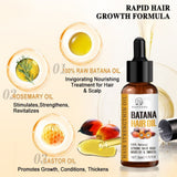 Batana Essential Oil, Hair Care Formula