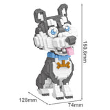 Wise Hawk Micro-particle Diamond Building Blocks, Educational Series Assembled Model Toys
