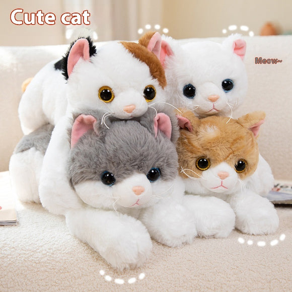 Simulation Cat Kitty Doll, Petting Cat Plush Toy