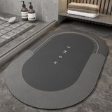 Cushion Bathroom Sliding Door Floor Bathroom Foot Mat