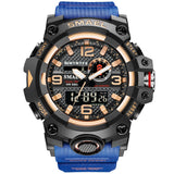 Multifunctional Cool Personality Sports Waterproof Electronic Watch