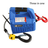 Portable Mini Electric Hoist 220V – Small Household Crane with Wire Rope