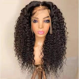 Front Lace European and American Style Wig, Female New Mid-length Curly Chemical Fiber Hairwig