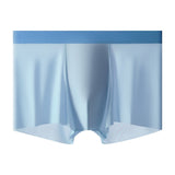 Cool Feeling Ice Silk Men's Underwear, Antibacterial Crotch Boxers (Pack of 2)