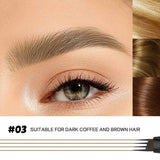 Liquid 4-Fork Eyebrow Pencil – Waterproof, Smudge-proof Long-lasting Brow Pen