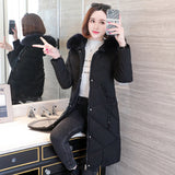 Large Fur Collar, Padded Warm, Winter Jacket