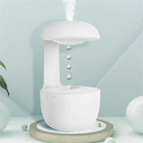 Anti-gravity Air Humidifier, Mute Countercurrent Levitating Water Drops Cool Mist Maker, Fatigue Relieve Fogger