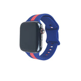 Contrast Color Sports, Two-tone Striped Strap (Watch not Included)